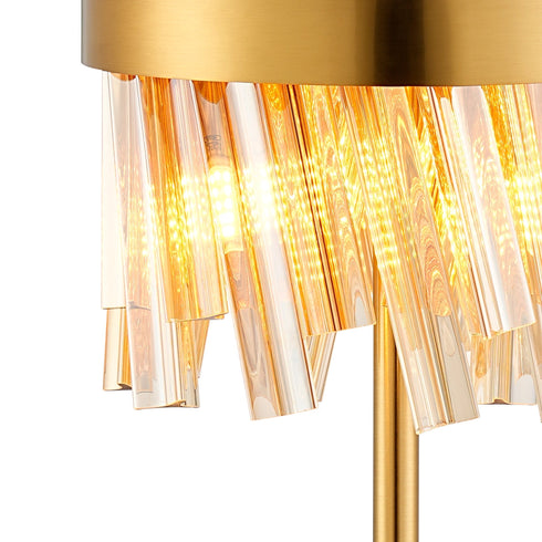 Kade Table Lamp 6 Light - Brass